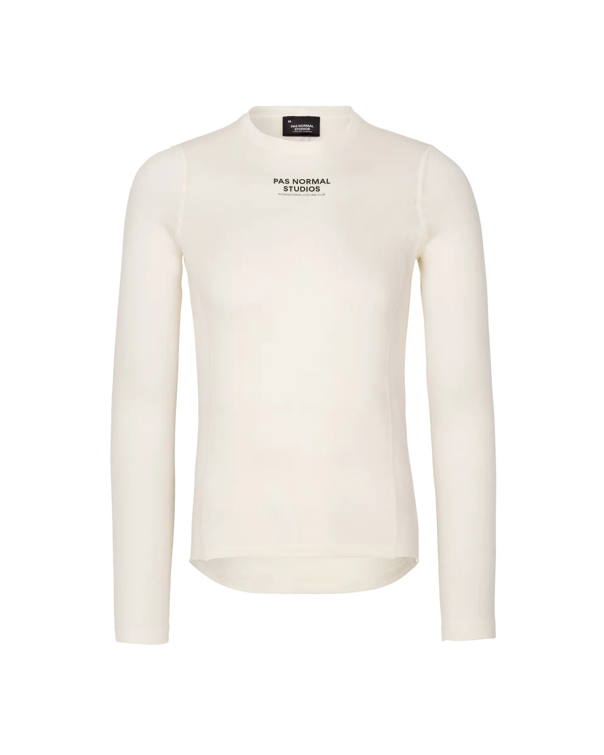 PAS NORMAL STUDIOS Mid Short Sleeve Base Layer Off White Men